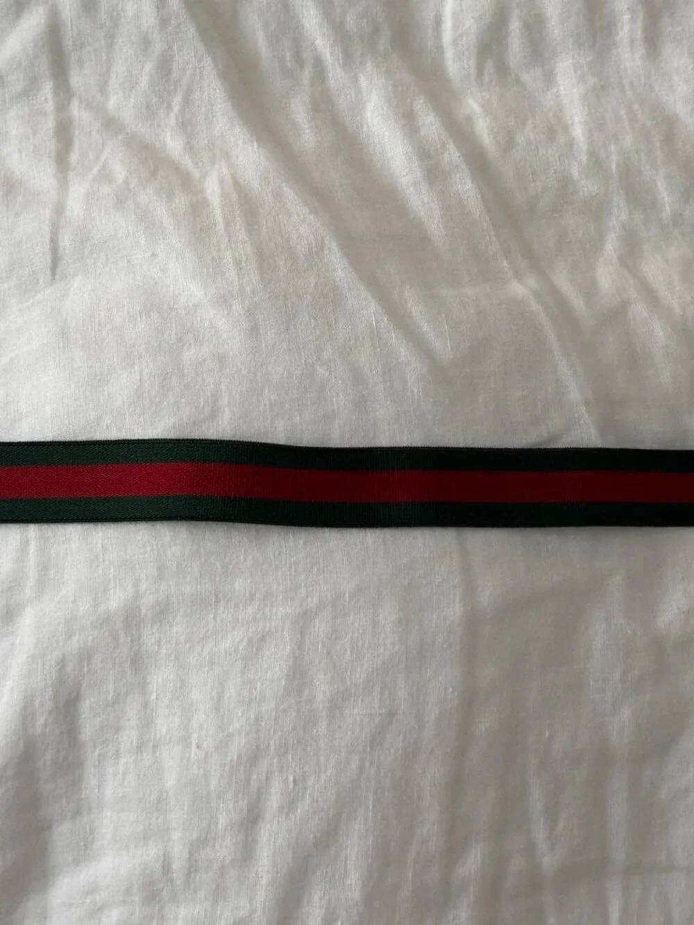 Authentic Gucci Children’s Youth Large L Web Elastic Double G Belt 432707